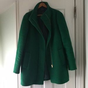 J crew mercantile green coat